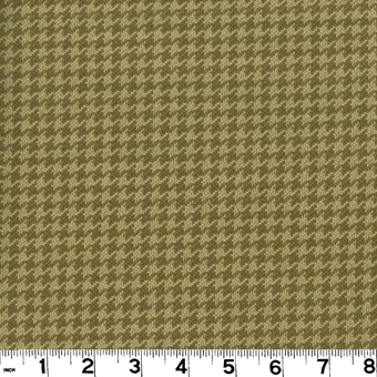 Roth and Tompkins D2121 HOUNDSTOOTH Fabric in STRAW
